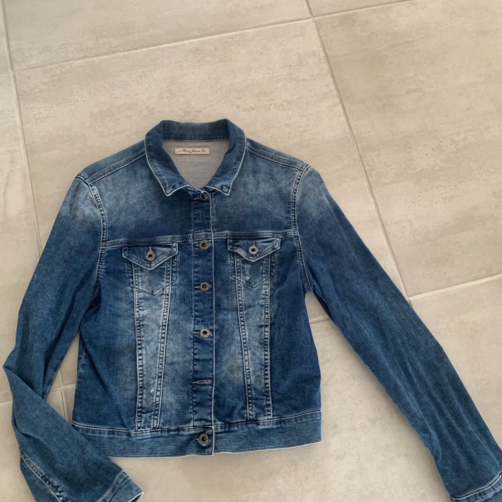 Mavi Blue Jean Jacket Classic Design